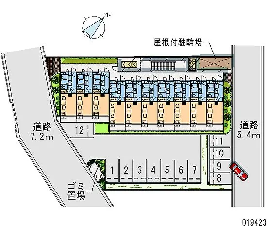 ★手数料０円★堺市堺区西湊町　月極駐車場（LP）